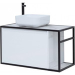 Тумба подвесная со столешницей Aquanet Nova Lite Loft 90 см 261652, белый L фото 