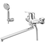 Смеситель для раковины с лейкой для биде Lemark Luna LM4116C фото 2