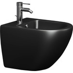 Биде подвесное ceramicanova Metropol CN4003MB, черный матовый фото 