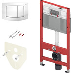 Инсталляция для подвесного унитаза TECEbase 2.0 K440200 (кнопка белая) фото 