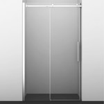 Душевая дверь WasserKraft Alme 130 см 15R30 (стекло 8 мм), хром/прозрачное фото 