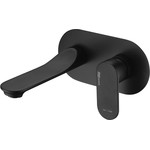 Смеситель для раковины настенный WasserKraft Elbe 7430, чёрный фото 