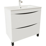 Тумба напольная с раковиной Iddis Cloud 80 см CLO80WFi95K, белый фото 