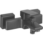 Смеситель для раковины высокий E.C.A. Tiera 102188002C1EX, черный матовый фото 2