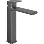 Смеситель для раковины высокий E.C.A. Tiera 102188002C1EX, черный матовый фото 