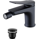 Смеситель для биде Lemark Bronx LM3708BL, черный фото 