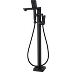 Смеситель для ванны Lemark Bronx LM3744BL, черный фото 