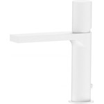 Смеситель для раковины AQG Tube 01TUB100BL, белый матовый фото 