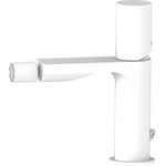Смеситель для биде AQG Tube 01TUB200BL, белый матовый фото 