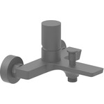 Смеситель для ванны AQG Tube 01TUB400NG, черный матовый фото 