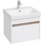 Зеркало-шкаф Акватон Асти 50 см 1A263302AX010, белый глянцевый фото 3