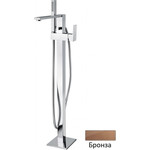 Смеситель для ванны Cezares UNIKA-VDP-02, бронза, Цвет производителя: бронза фото 