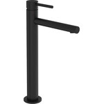Смеситель для раковины высокий Vitra Origin A4255836, черный матовый фото 