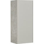 Тумба подвесная с раковиной Акватон Сохо 60 см 1A258001AJ9A0, слэйт/галька серая фото 3