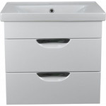 Тумба подвесная с раковиной Стиль Соло 70/2 см фото 