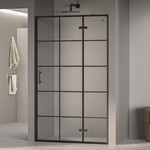 Душевая дверь RGW PA-07B R 120 см 41080712-84R, черный/прозрачное фото 