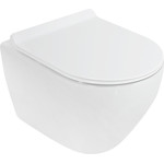 Унитаз подвесной безободковый Cezares Stylus CZR-513-TH-R фото 