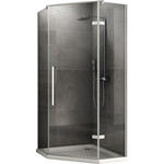 Душевое ограждение Abber Ewiges Wasser 90х90 см AG05090, хром/прозрачное фото 