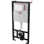 Инсталляция для подвесного унитаза Alcaplast Sadromodul AM101/1120E фото 