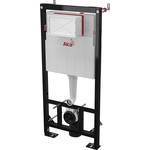 Инсталляция для подвесного унитаза Alcaplast Sadromodul AM101/1120W фото 