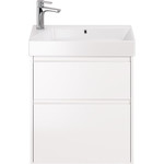 Пенал универсальный Dreja Slim 30 см 99.0406, белый глянцевый фото 4