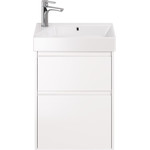 Пенал универсальный Dreja Slim 30 см 99.0406, белый глянцевый фото 2