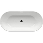 Ванна отдельностоящая Ravak Freedom O 169х80 см XC00100032 (чёрный слив) фото 