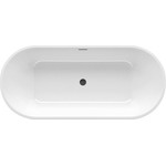 Ванна отдельностоящая Ravak Solo 178х80 см XC00100036 (чёрный слив) фото 