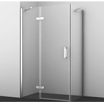 Душевое ограждение WasserKraft Aller 120x100 см 10H10L (стекло 8 мм), хром/прозрачное фото 