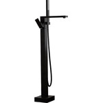 Смеситель для ванны RGW SP-350B 511405350-04, черный матовый фото 