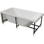 Ванна акриловая Радомир Прованс 170x75 см (в комплекте каркас и сифон), Размер - мм: 1700х750 фото 3