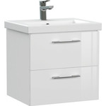 Тумба подвесная с раковиной Cersanit Lara 50 см 64131 фото 