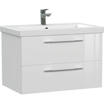 Пенал подвесной Cersanit Lara 30 см SL-LAR/Wh, универсальный, белый фото 2