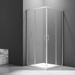 Душевое ограждение Veconi Rovigo 90x90 см RV101-90-01-C5, хром/прозрачное фото 