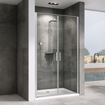 Душевая дверь Abber Sonnenstrand 100 см AG04100C, хром/прозрачное фото 