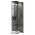 Душевая дверь Abber Sonnenstrand 70 см AG04070, хром/прозрачное, Цвет стекла: прозрачное, Цвет профиля: хром, Размер - мм: 700 фото 