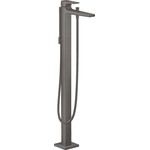 Смеситель для ванны Hansgrohe Metropol 32532340, шлифованный черный хром фото 