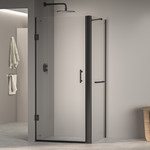 Душевое ограждение RGW PA-36-1B 90x80 см 410836198-014, чёрный/прозрачное фото 