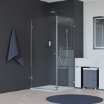 Душевое ограждение RGW HO-034 90x90 см 35063499-11 (стекло 8 мм) хром/прозрачное фото 