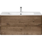 Тумба подвесная с раковиной Vincea Vico 100 см VMC-2V100VO, дуб винтаж фото 