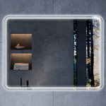 Тумба подвесная с раковиной Vincea Vico 100 см VMC-2V100GW, белый глянец фото 2