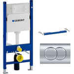 Инсталляция для подвесного унитаза Geberit Duofix Delta 458.149.21.1 фото 