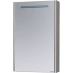 Зеркало шкаф Акватон Сильва 50 см 1A215502SIW6L фото 