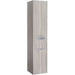 Тумба подвесная с раковиной Акватон Сильва 60 см 1A2118K1SIW60, дуб фьорд фото 3