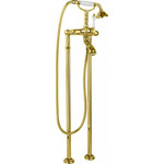 Смеситель для ванны Cezares MARGOT-VDP-03/24-Bi, золото 24 карат, Цвет производителя: золото фото 