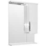 Зеркало-шкаф Стиль 60 см R, белый фото 