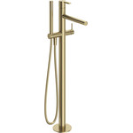 Смеситель для ванны Cezares LEAF-VDP-SR, Sunrise, Цвет производителя: золото фото 