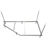 Ванна акриловая Azario Kapris 160x90 см L AV.0002160, Размер - мм: 1600х900 фото 2