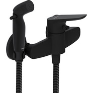 Набор для гигиенического душа Damixa Jupiter 778000300, чёрный фото 