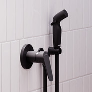 Набор для гигиенического душа Damixa Jupiter 777510300, чёрный фото 3